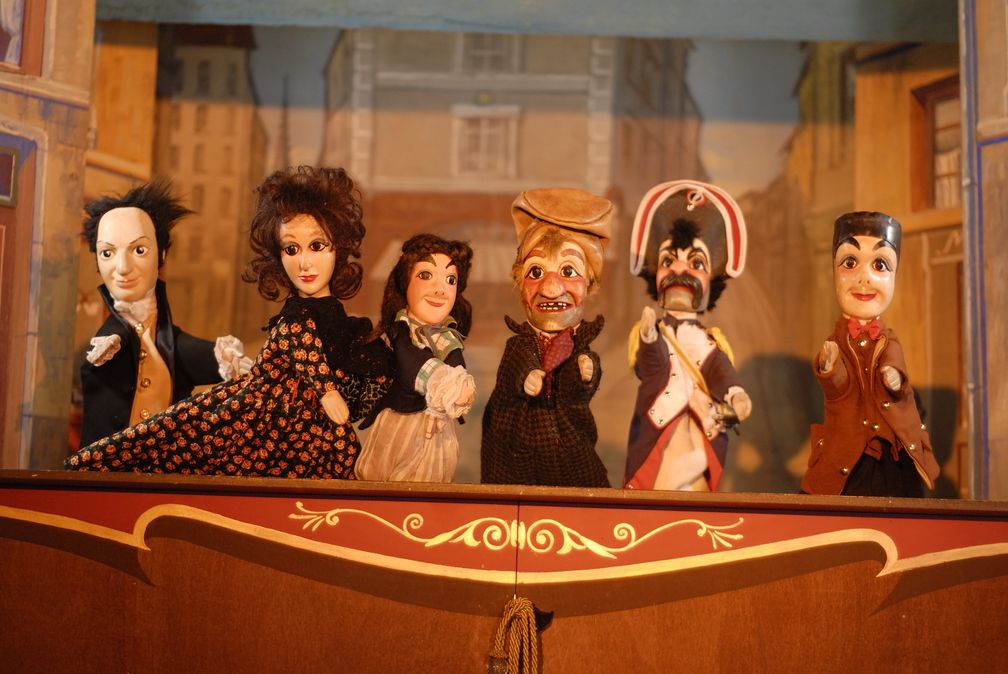 Les marionnettes de Guignol, nées à Lyon